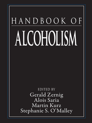 cover image of Handbook of Alcoholism